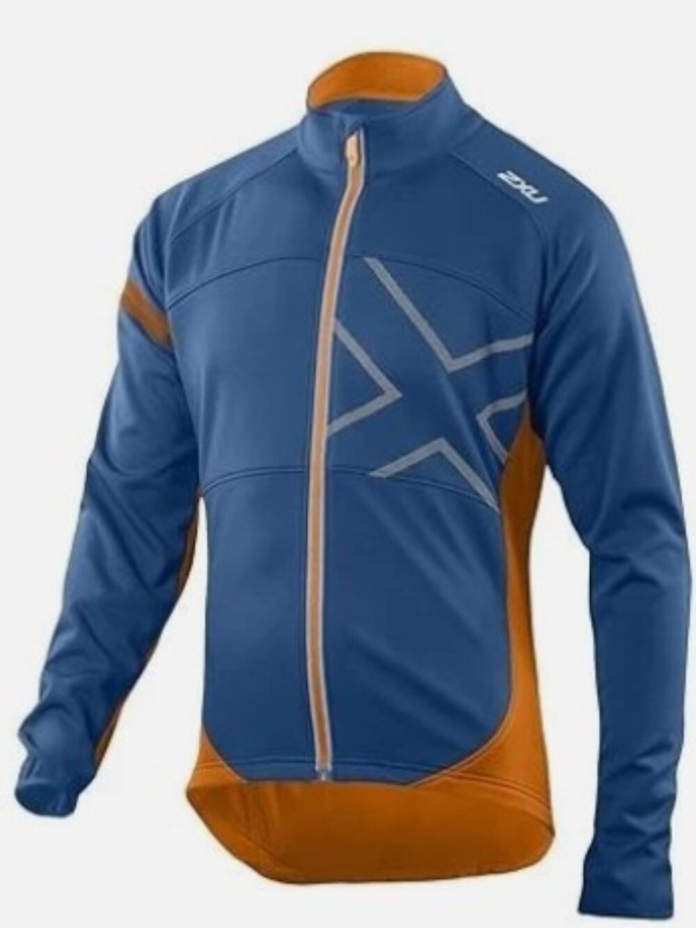 2XU Men's Wind Break 180 Cycle Jacket (Model: MC2983a) Large